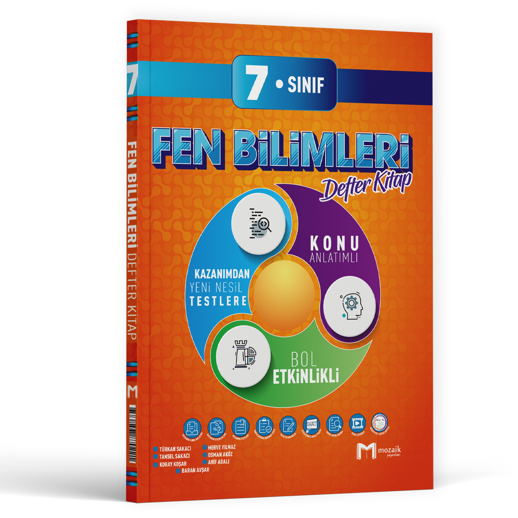 7.SINIF MOZAİK DEFTER FEN BİLİMLERİ - 2025-26